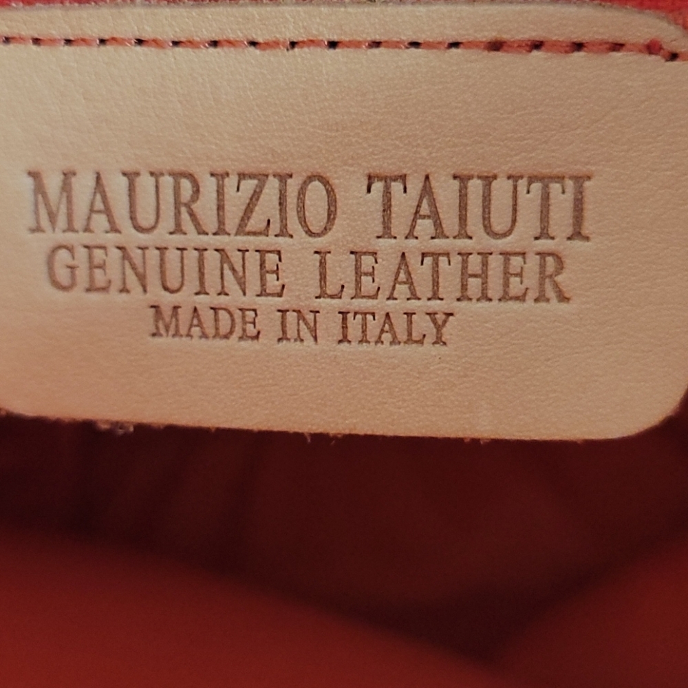 MAURIZIO TAIUTI LEATHER BAG - Picture 3 of 12